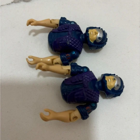 Vintage GI Joe Tele Vipers V1 Cobra Commander Hasbro Set of Two Figures - Picture 6 of 7